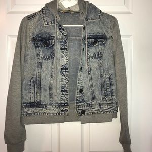 Highway Jeans Denim Sweatshirt Jacket